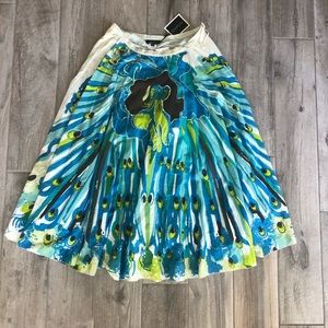 Peacock skirt